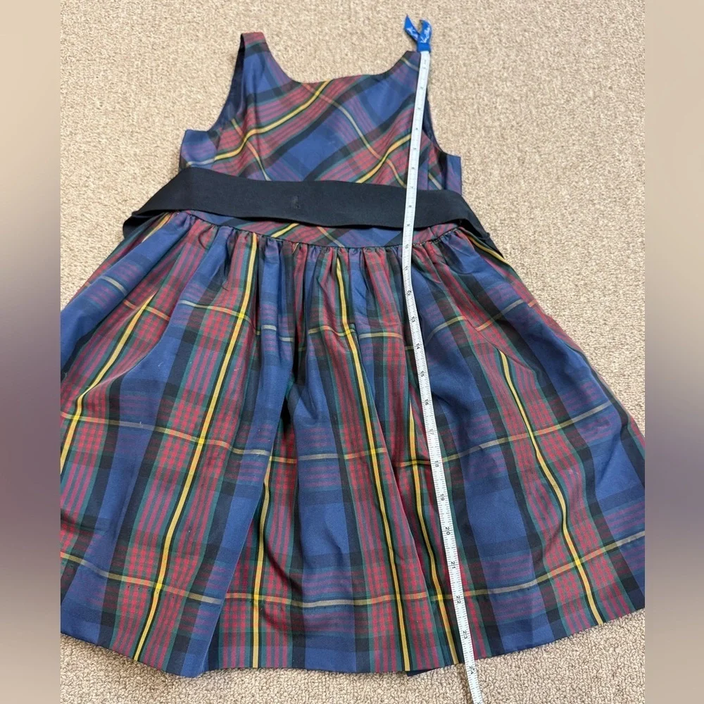 Ralph Lauren: Girls Navy Holiday Sleeveless Party Dress, Size 5